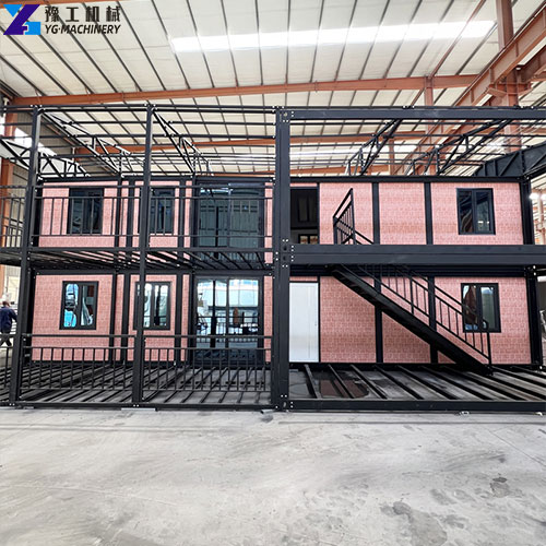 2 story folding container house