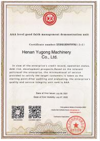 YG certification