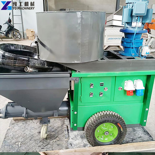 cement plaster spray machine