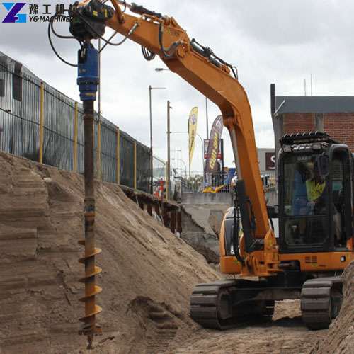 excavator auger attachment