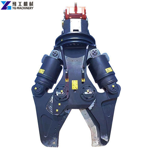 excavator demolition shear