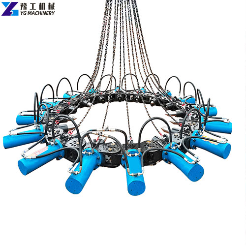 hydraulic pile breaking machine