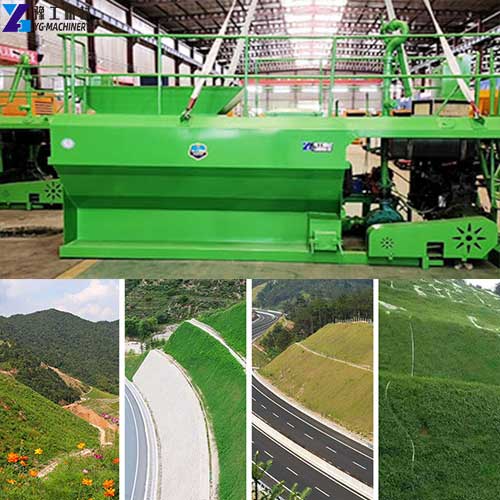 landscaping hydroseeding machine