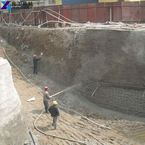 mortar spraying machine