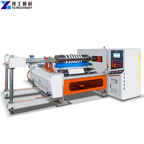 paper roll slitting rewinding machine