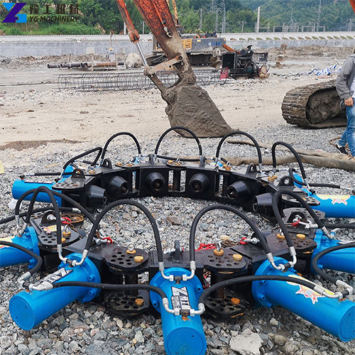 pile head breaking machine