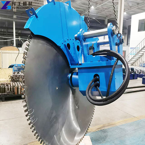 rock saw attachment for excavator