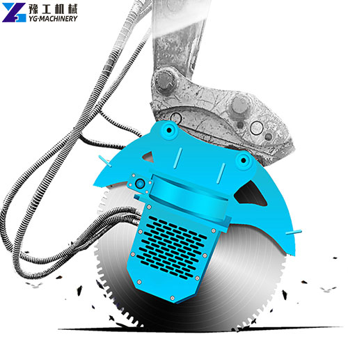 rock saw for excavator