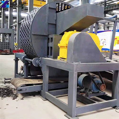 rubber tire shredder machine