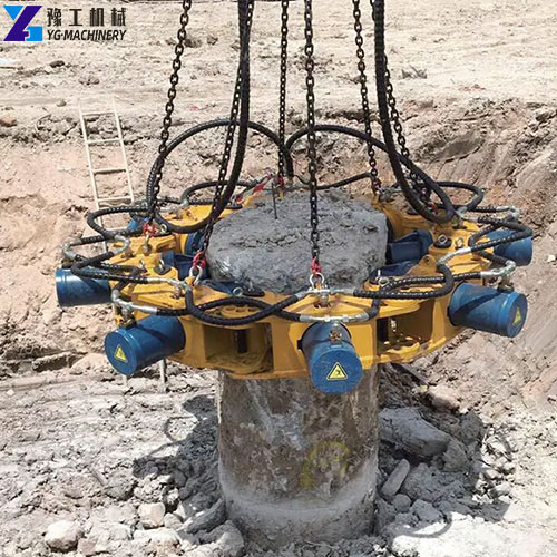 concrete pile breaker