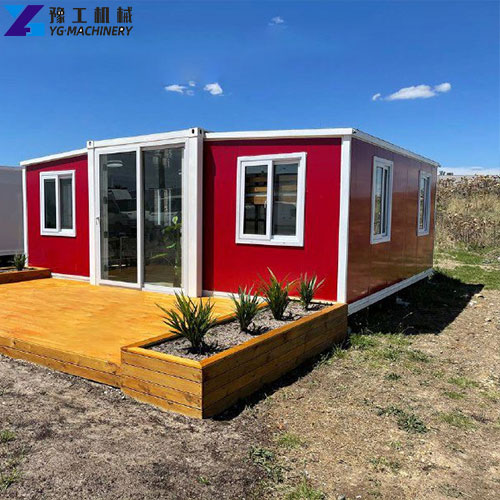 expandable shipping container house