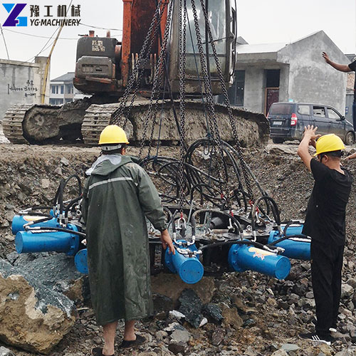pile head breaking machine
