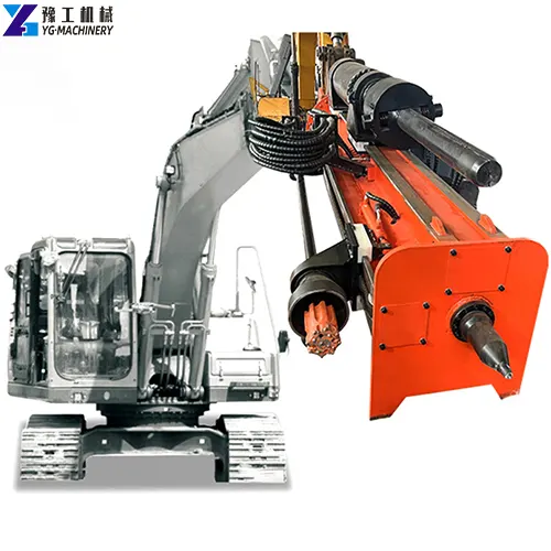 integrated rock drill and splitter