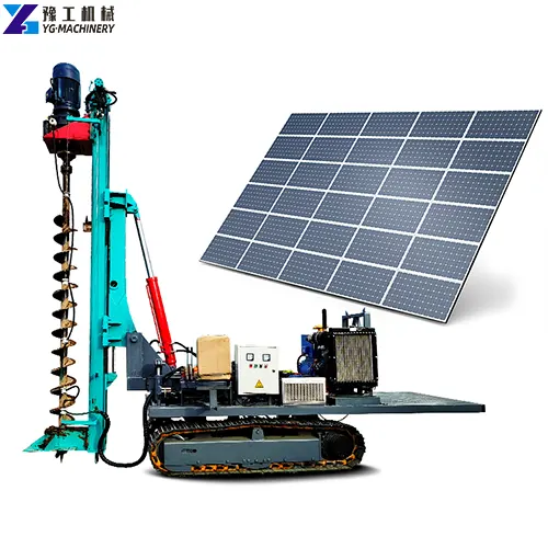 portable helical pile driver