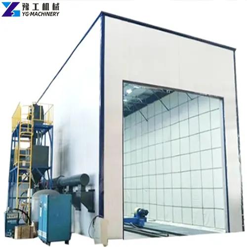 portable sand blasting booth