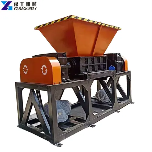 rubber tyre shredder machine