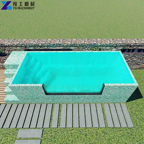 Small Shipping Container Pool