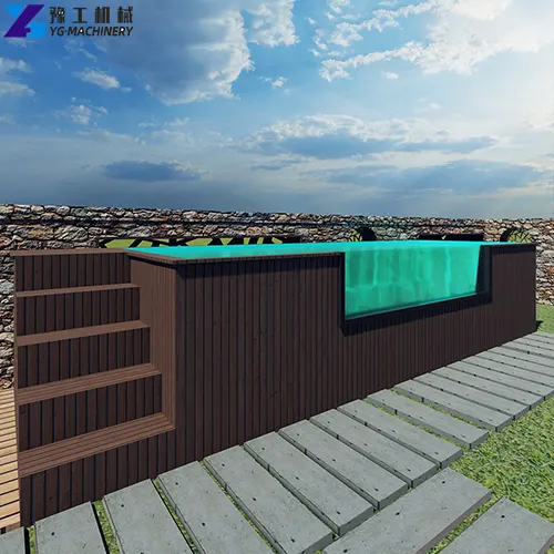 shipping container swimming pool