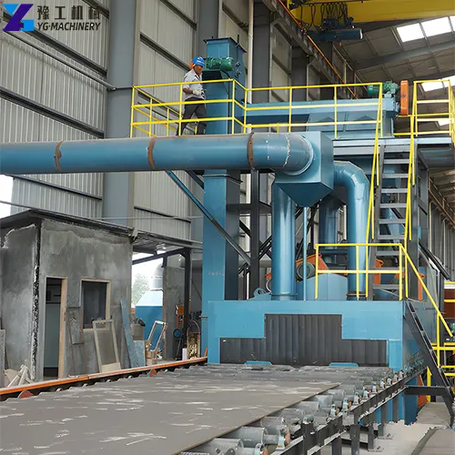steel pipe shot blasting machine