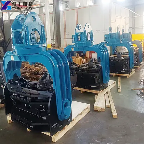 vibratory pile driver for excavator