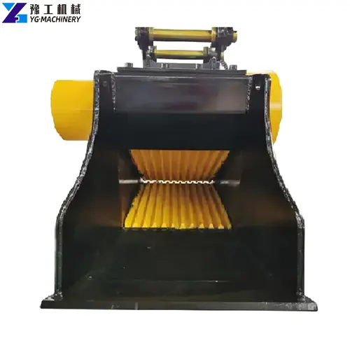 excavator rock crusher bucket