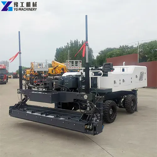 machine for leveling concrete