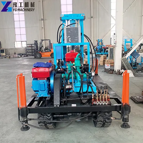 portable water well drilling machine