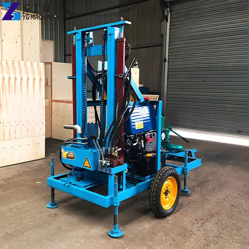 portable water well drilling rig