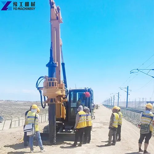 rotary foundation drill rig