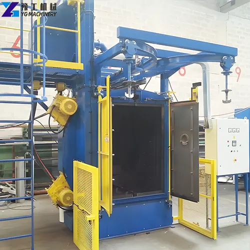spinner hanger shot blasting machine