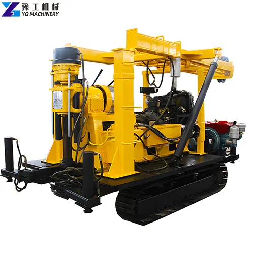 crawler core sample drilling rig