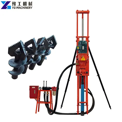 dth pneumatic drilling rig