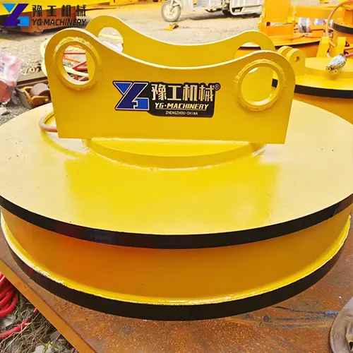 excavator magnet attachment