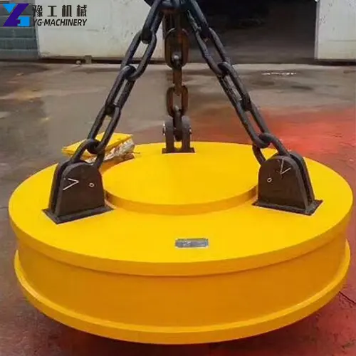 excavator mounted magnets