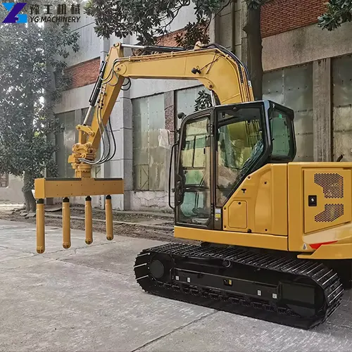 hydraulic concrete vibrator