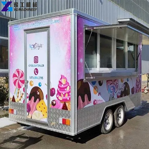 ice cream cone trailer