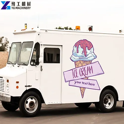 ice cream food trailer for sale