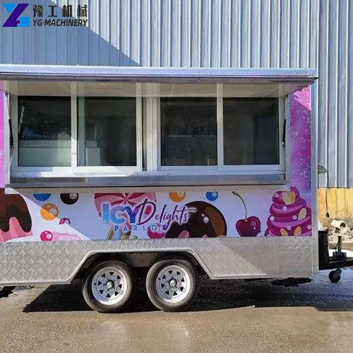 ice cream mobile trailer