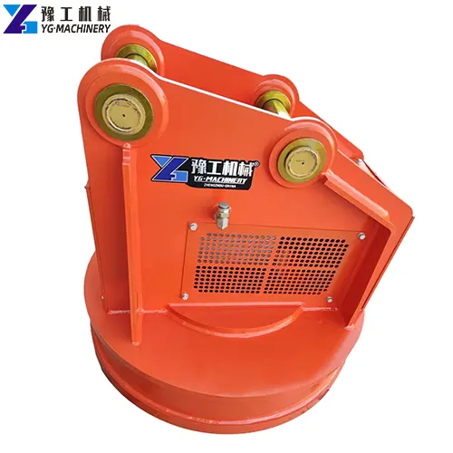 mini excavator magnet attachment
