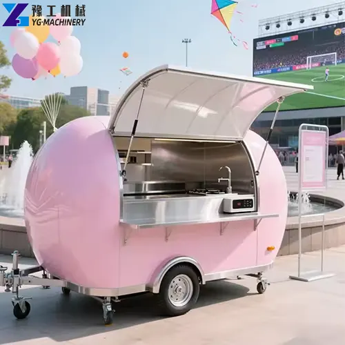 mobile ice cream trailer