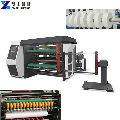thermal paper slitting rewinding machine
