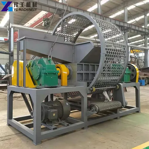 tyre shredding machine