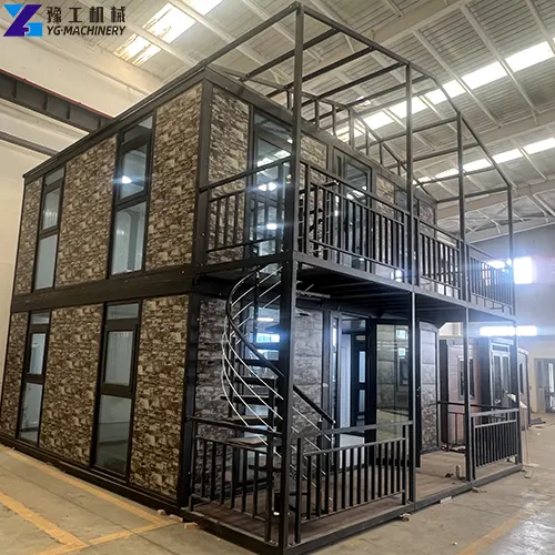 2 story modern container homes