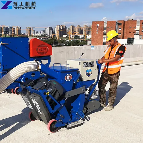 concrete floor bead blaster
