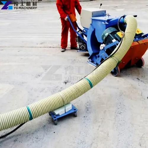 concrete floor shot blasting machine