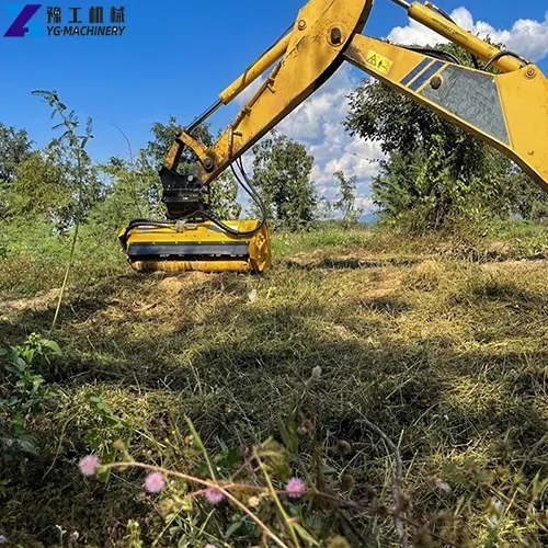 excavator mulcher head for sale
