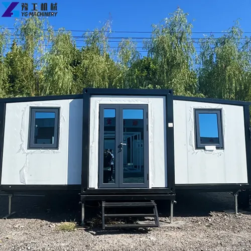 foldable mobile container house