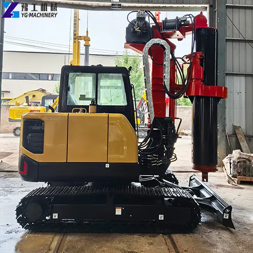 hydraulic rotary piling rig