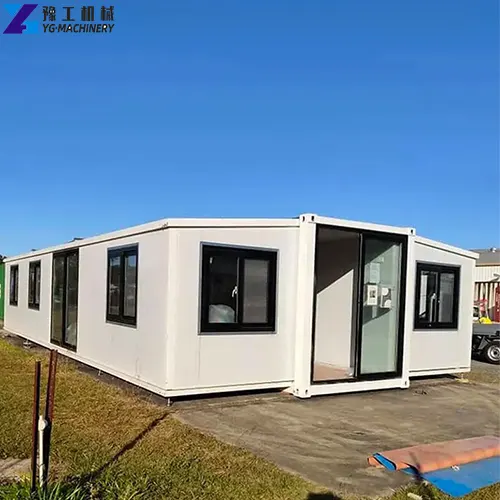 prefab fold out container homes