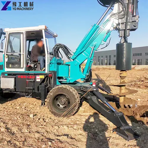 rig machine for piling